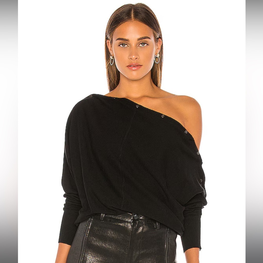 All saints black sweater